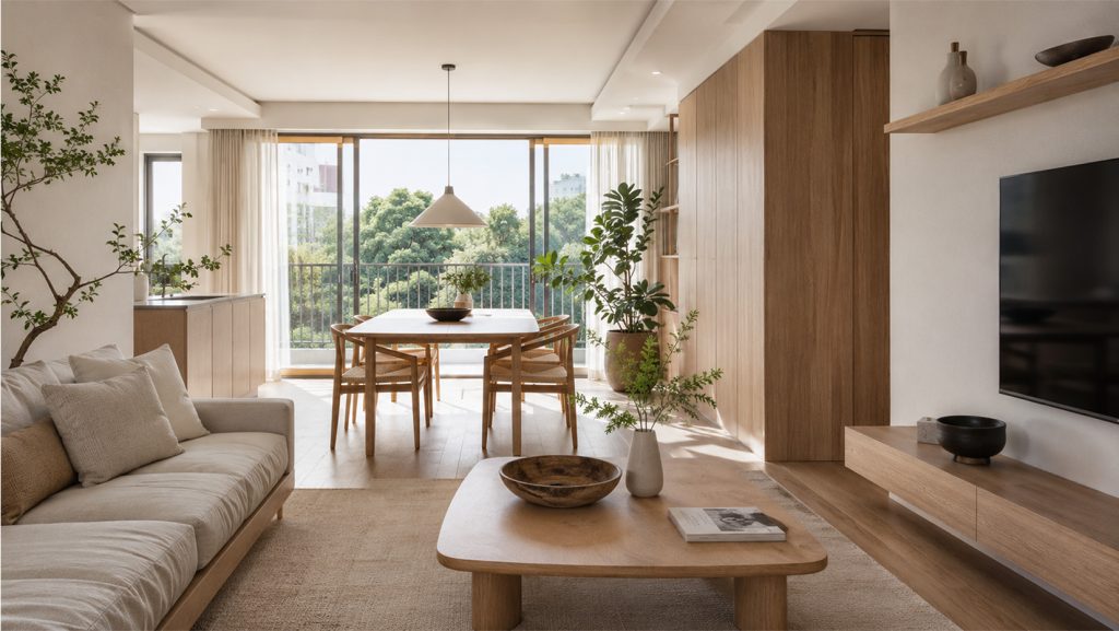 Warm Minimalism Clean Lines